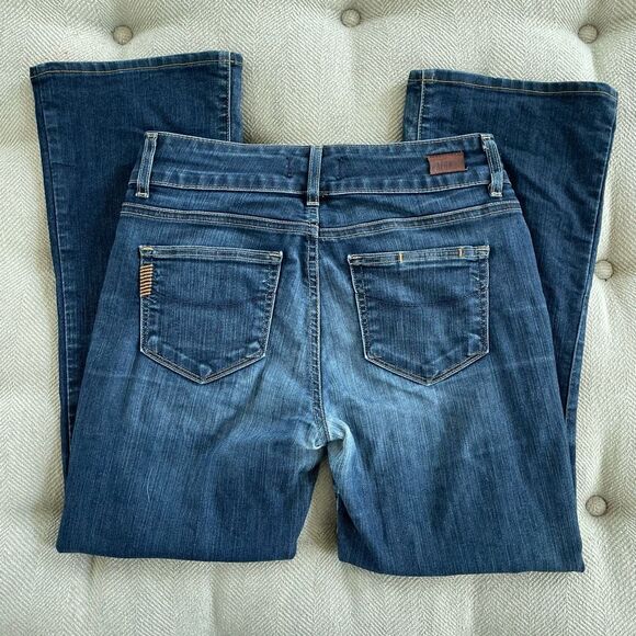 Paige Denim Hidden Hills Stream Bootleg Crop 28 - Picture 4 of 12